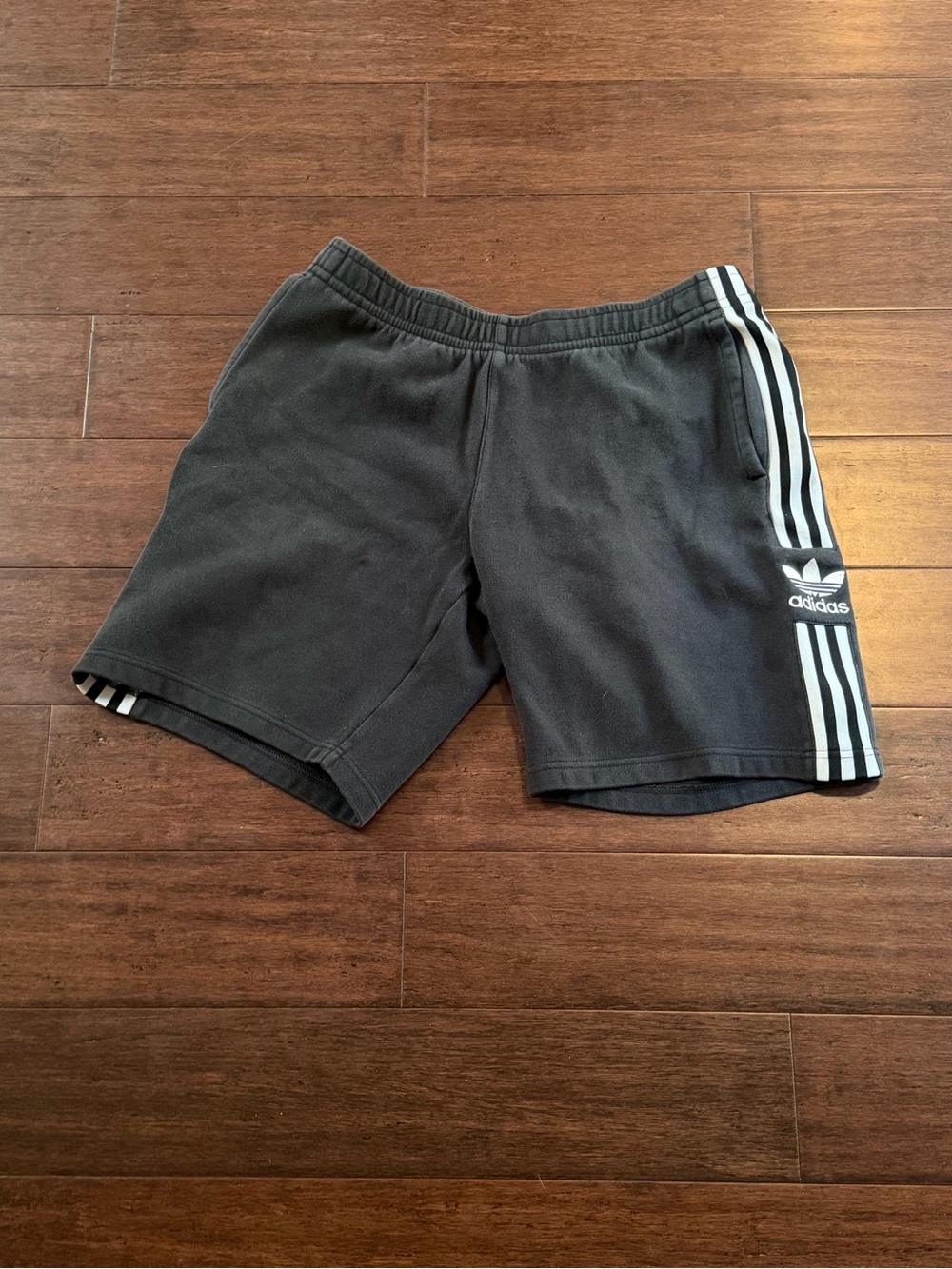 adidas Black Shorts Sporty Style
